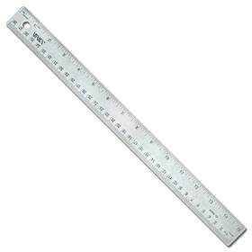 Ssrn-15 Vinca Stainless Steel Office Drawing Ruler 0-15 Inch 0-38cm With Non