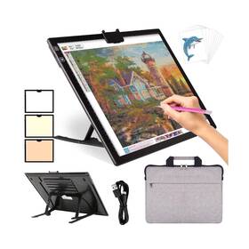 A3-d40 Vkteklab Bag A3 Led Light Tracing Pad With Padded Case Tablet For Built- Inch