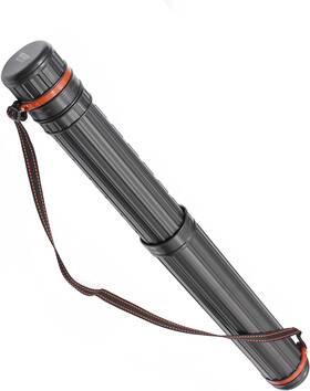 Vvivid 445003485448 Extra Large Black Plastic Telescoping Transit Poster And Document Storage T