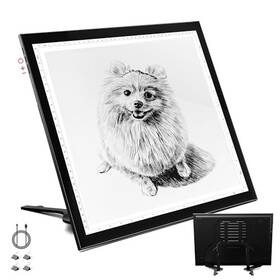 Welzk 786833206962 Diamond Painting Light Pad A3 16.6 12.6 Inchs Board B