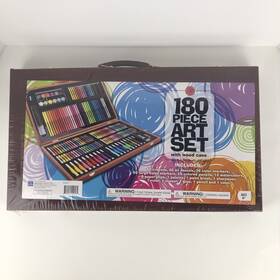 Gs19266 West Lake Westlake 180 Piece Art Set With Case