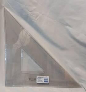 P450-16 Westcott 16 Inch Professional Triangle 45/90 Degree Transparent G3r