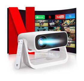269d Wielio 2025 New Smart Projector With Wifi 6 And Bluetooth Built-in Apps - Portable B