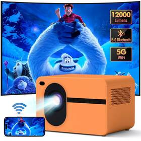 Gc06 Wielio Projector With Wifi And Bluetooth 500 Ansi Mini Electric Focus Pro