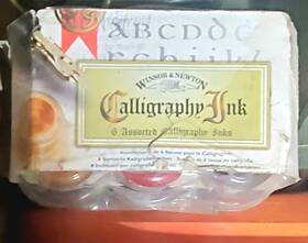 1190192 Winsor & Newton And Calligraphy Ink Intro Set - New Package Damaged