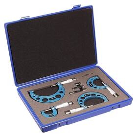 Wondersunm 894789938554 4 Pcs Outside Micrometer Set Professional Precision Machinist Tool Kit 0-1 Inch