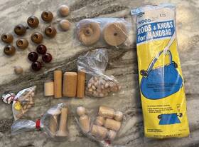 Mf-bal-114-p50 Woodpeckers Wooden Balls Discs Caps Dowels And Pegs For Crafts Finished Unfinished