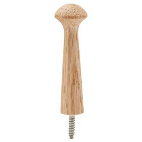 Mf-pegosws-3-p10 Woodpeckers Oak Wooden Shaker Pegs With Screws 3 Inch Unfinished For Diy Hanging