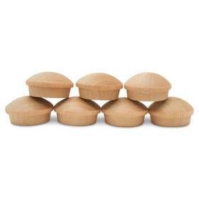 Mf-plgmb-12-p25 Woodpeckers Wood Hole Plugs 1/2 Inch Maple Button Top For Screw Holes