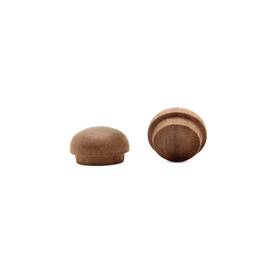 Mf-plgwb-12-p50 Woodpeckers Wood Hole Plugs 1/2 Inch Walnut Button Top For Screw Holes