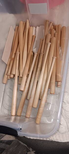 Mf-wtbtu-18-p2 Woodpeckers Wood Baseball Bat 18 Inch Mini Decor