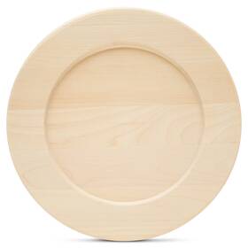 Smf-wplt-9 Woodpeckers Wooden Plates 9 Inch Wood Charger Table Chargers Decor