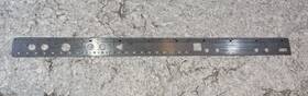 6062 Woodward Associates Inc Vintage Ass. 1964 Aluminum Geometric Architect Ruler 18 Inch #6062