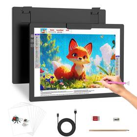 Ws-005 Wsenlight A4 Light Pad For Tracing Rechargeable Wireless Box Drawing Diamond
