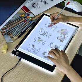 Xiaostar 722943482438 Light Box Drawing Pad Tracing Board With Type-c Charge Cable And Brightness