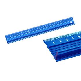 2022123004 Yancaiyunl Aluminium Raised Grip Cutting Ruler - 30cm Metal Craft Safety For Lengt