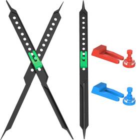 Yarkor 619317138377 10 Inches Artist Proportional Scale Divider Drawing Tool Black