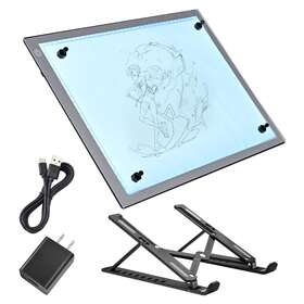 11ldb002-19in Yescom A3 19 Inch Light Pad Diamond Painting Board Box For Tracing