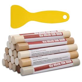 7bqbyiemi2509 Yiemi Wood Filler Sticks 20 Colors Repair Wax Kit Furniture Touch Up Crayons
