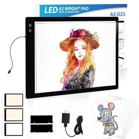Hk-005 Yingwond Rechargeable A2 Light Pad Wireless Battery Powered Artist Tracing Box