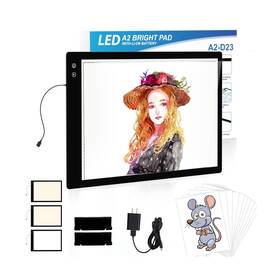 Kbb-1001 Yingwond Rechargeable A2 Light Pad Wireless Battery Powered Artist Tracing Box