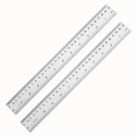 Yk0132-us Youoklight Plastic Ruler 30cm Clear Transparent 12 Inch Metric R