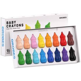 1-3non-toxic Ysnysn B0fskgx8rj 16 Colors Jumbo Baby Bottle Crayons For Toddlers