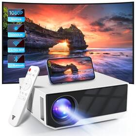 Zdk 085353265344 Projector With Wifi And Bluetooth Native Full Hd 1080p Outdoor Movie Pro