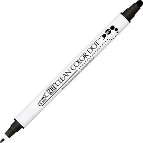 B08c6g7tmv Zig Kuretake Clean Color Dot Markers Black 10 Pack Art Supplies