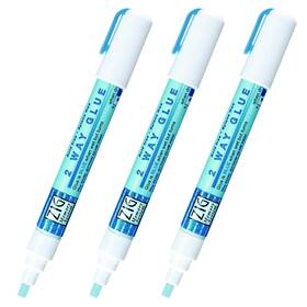 Msb-15p Zig Msb-15p/3vs Kuretake Corporation 2-way Glue Pen 3p Chisel Tip