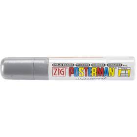 Pma120-102 Zig 15mm Posterman Tip Marker Silver