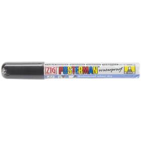 Pma50-010 Zig 6mm Posterman Broad Chisel Tip Marker Black