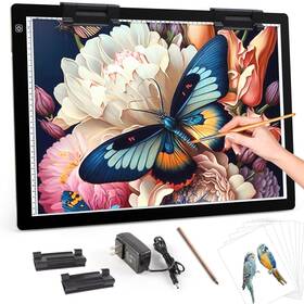 A2-1-s-w Zocelight A2 Light Pad 7mm Ultra-thin Led Box 3 Levels Dimming/stepless Dimming L