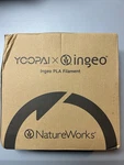 Yoopai Ingeo Natureworks Pla 3D Printer Filament 1.75MM Light Blue. Fixed Price $20.00.