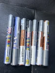 Zig Posterman Markers F14 Silver 6MM Broad Tip Waterproof Chalkboard Window. Fixed Price $35.00.