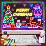 Lumiboard Led Drawing With 13 Light Effects, 16" Rechargeable Glow Doodle. Fixed Price $34.54.