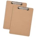 2 Pack Hardboard Office Clipboard, Letter-size With Low Profile Cli.... Fixed Price $11.91.