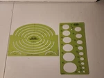 Lot Of Koh-i-noor Templates Large Isometric Ellipses 851271 850401-45. Fixed Price $12.45.