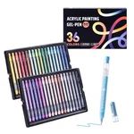 Acrylic Painting Gel Pens 36 Colors With 1MM Bullet Tip, For Adul. Fixed Price $44.80.