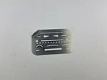 Alvin Technical Metal Erasing Shield Drawing Template 5Z. Fixed Price $13.49.