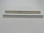 Vintage Lot The C-thru Ruler Co. TS-657/TS-656 Engineer Triangular 12" Scale. Fixed Price $18.94.