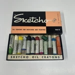 Sketcho Oil Crayons For Sketching And Painting 1166-12. Fixed Price $10.00.