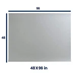 Pacific Arc 48X96 Gray/white Vinyl Board Cover Self Healing/stain Resistant. Fixed Price $288.88.
