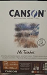 Canson Mi-teintes Drawing And Pastel Paper Earth Tone Colors 24 Sheet 9X12" 98LB. Fixed Price $15.95.