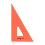 Fluorescent Orange Inch Drafting Triangle 30 60 90 Degree Professional Tool. Fixed Price $14.99.