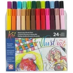 Sakura XBR-24SA Koi Watercolor Coloring Brush Pen Set, Count, Assorted Colors. Fixed Price $44.85.