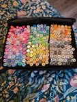 Ohuhu Honolulu B Set 216 Alcohol Markers. Fixed Price $200.00.