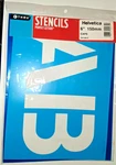 C-thru Stencils Perfect Letters Helvetica 6" (caps) SH150-C. Fixed Price $13.99.