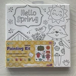Hello Spring Canvas Painting Kit For Kid's Crafts With Paint/brush Ages 8+ New. Fixed Price $9.96.