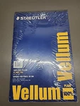 Staedtler 100% Rag Vellum 11 X 17 50 Sheet Pad Plain Paper Sealed. Fixed Price $23.72.